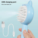 CEPILLO RECARGABLE CON AGUA PARA MASCOTA