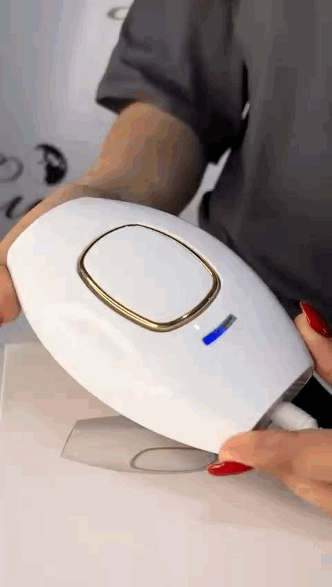 Depiladora Láser IPL Permanente Corporal + Masajeador facial