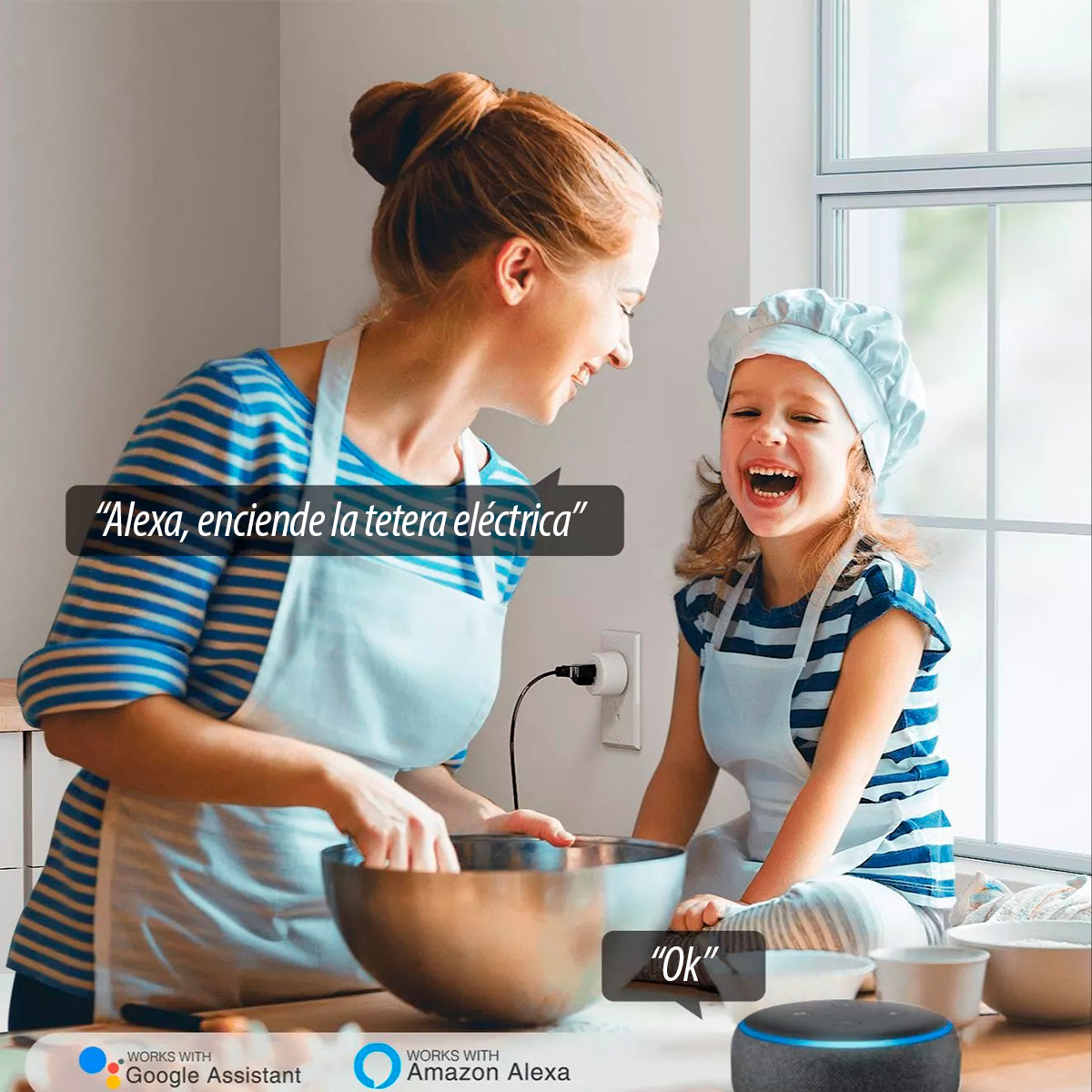 Enchufe Inteligente Wifi X3 Alexa