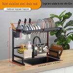 Escurridor Platos Acero Inoxidable 2 Niveles