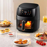 Freidora de Aire SILVER CREST 8 Litros+ GRATIS 12 utensilios de cocina